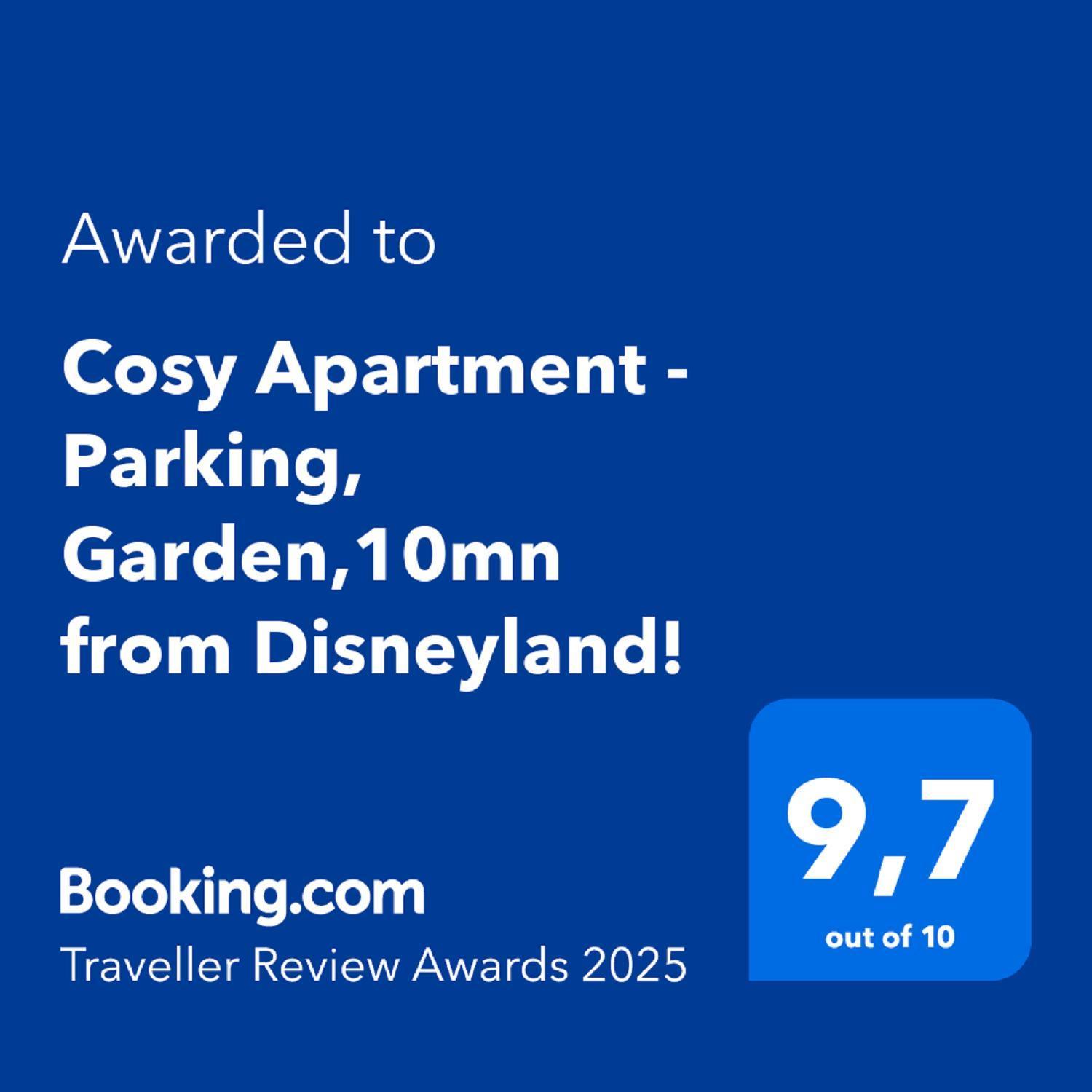 Cosy Apartment - Parking, Garden,10Mn From Disneyland! Монтеврен Экстерьер фото